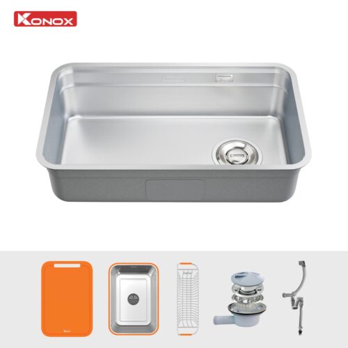 Chậu rửa chén Konox Tari Smart 8047 1 hố chống xước